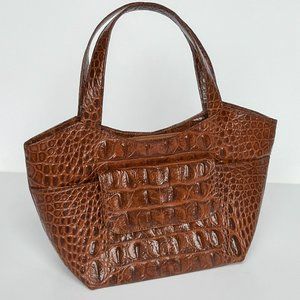 Veari brown crocodile bag